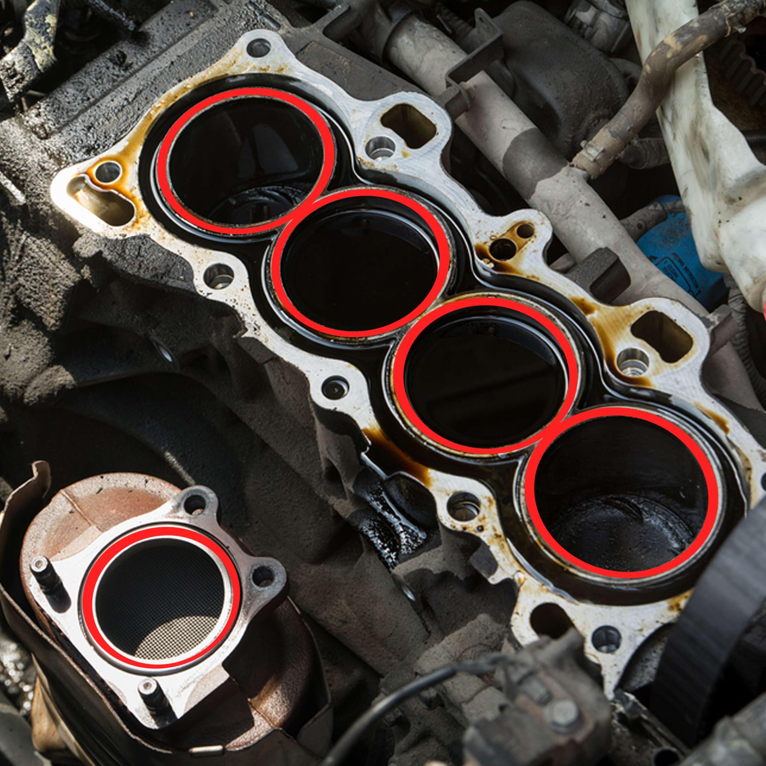 Foto 3 | Gasket Maker Stanley, Silicona Rtv De Alta Temperatura, 300 Ml, Color Rojo, Paquete De 12 - Venta Internacional.