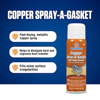 Foto 2 | Sellador Adhesivo Permatex Copper Spray-a-gasket 260 Ml - Venta Internacional.