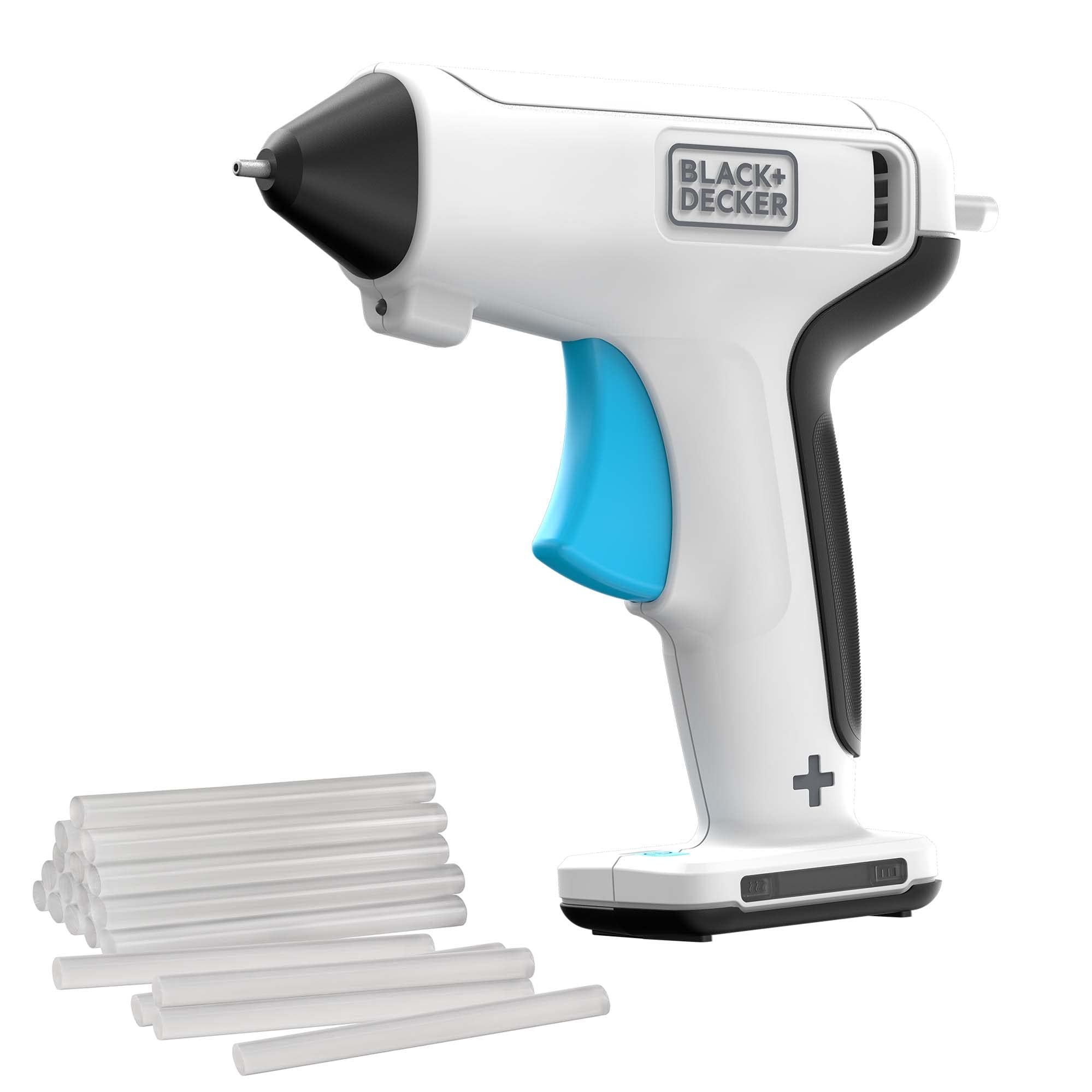 Foto 2 pulgar | Pistola De Pegamento Black+decker 4v Max Inalámbrica Usb Recargable Blanca - Venta Internacional.