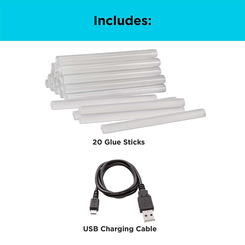 Foto 2 | Pistola De Pegamento Black+decker 4v Max Inalámbrica Usb Recargable Blanca - Venta Internacional.