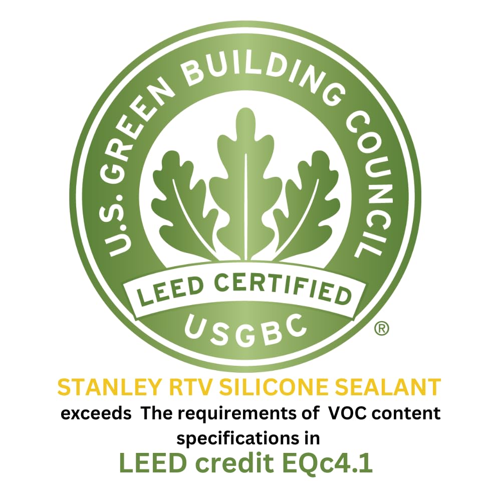 Foto 3 | Sellador De Silicona Stanley Multiusos Rtv 300 Ml Translúcido - Venta Internacional.