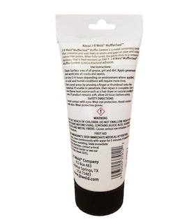 Foto 2 | Tubo De Plástico Muffler Cement J-b Weld Mufflerseal 37912 (355 Ml) - Venta Internacional.