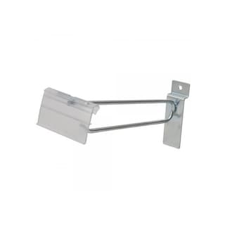 Foto 1 | Gancho Surtek 124132 color Plata Panel Ranurado con Preciador Plástico