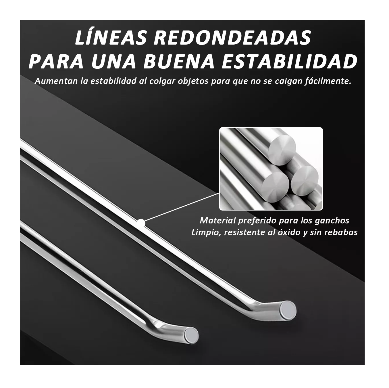 Foto 3 | Gancho Blister para Panel Ranurado 20 cm 30 Piezas
