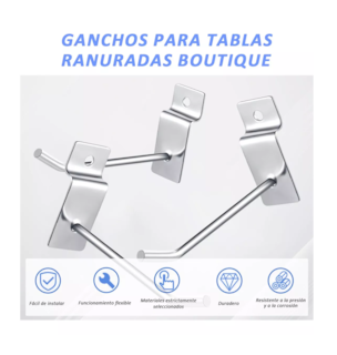 Foto 4 | Ganchos Belug para Panel 30 Piezas