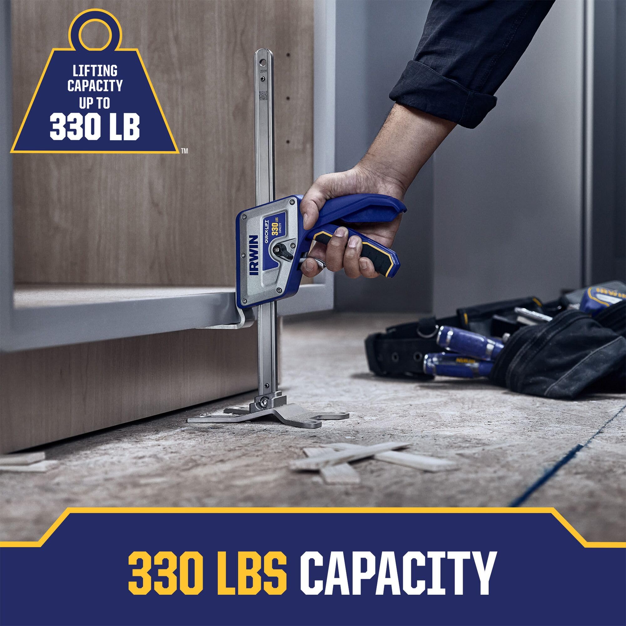 Foto 6 pulgar | Elevador Manual Construction Jacks Irwin Quick-lift, 330 Libras - Venta Internacional.