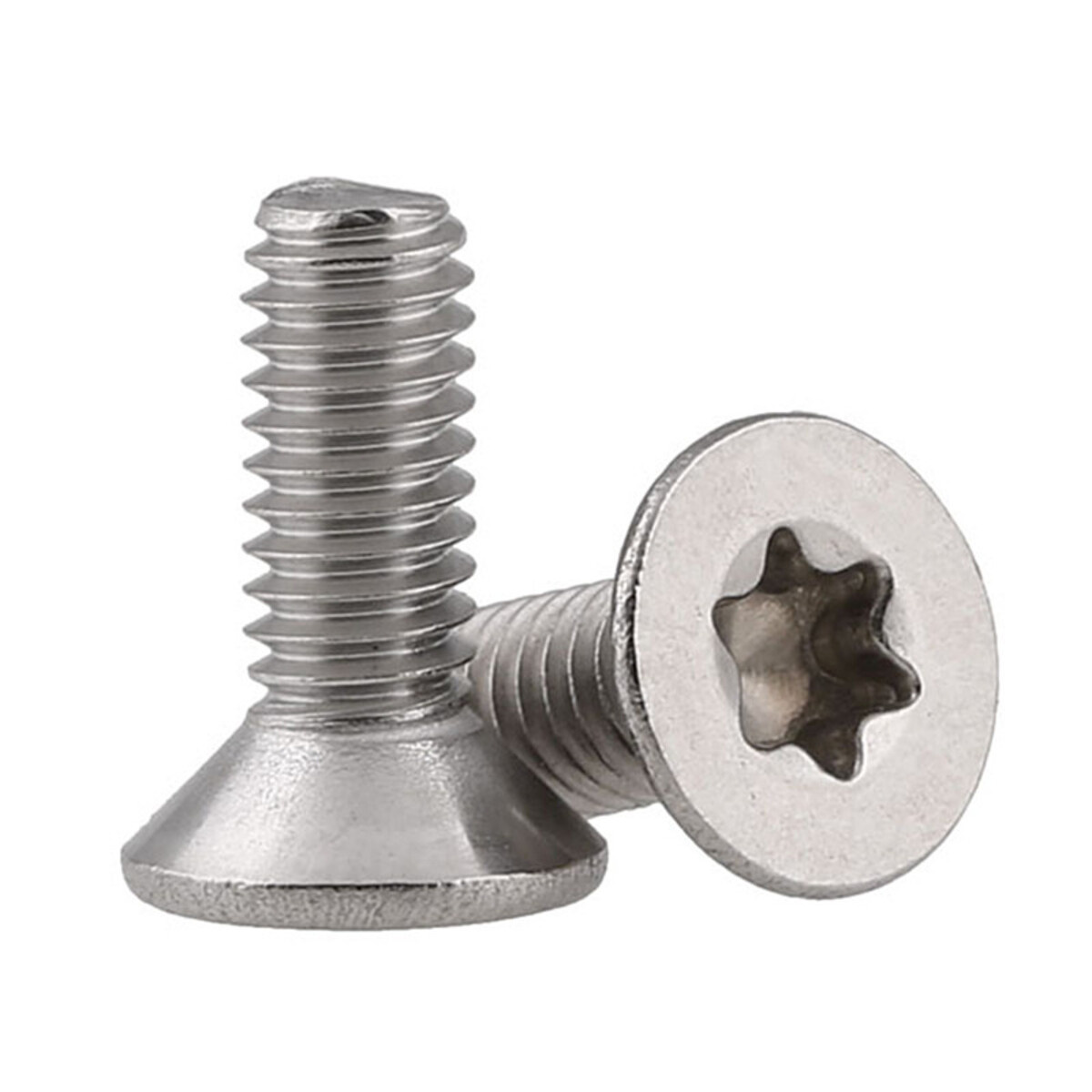 Foto 2 pulgar | Tornillo Seguridad  Torx Plana Inox 1/4-20 X 1/2 Caja Con 106 Piezas