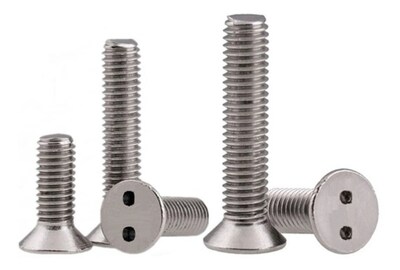 Foto 1 | Tornillo Seguridad Serpiente Metrico Plana 4 X 25 Mm Caja Con 92 Piezas