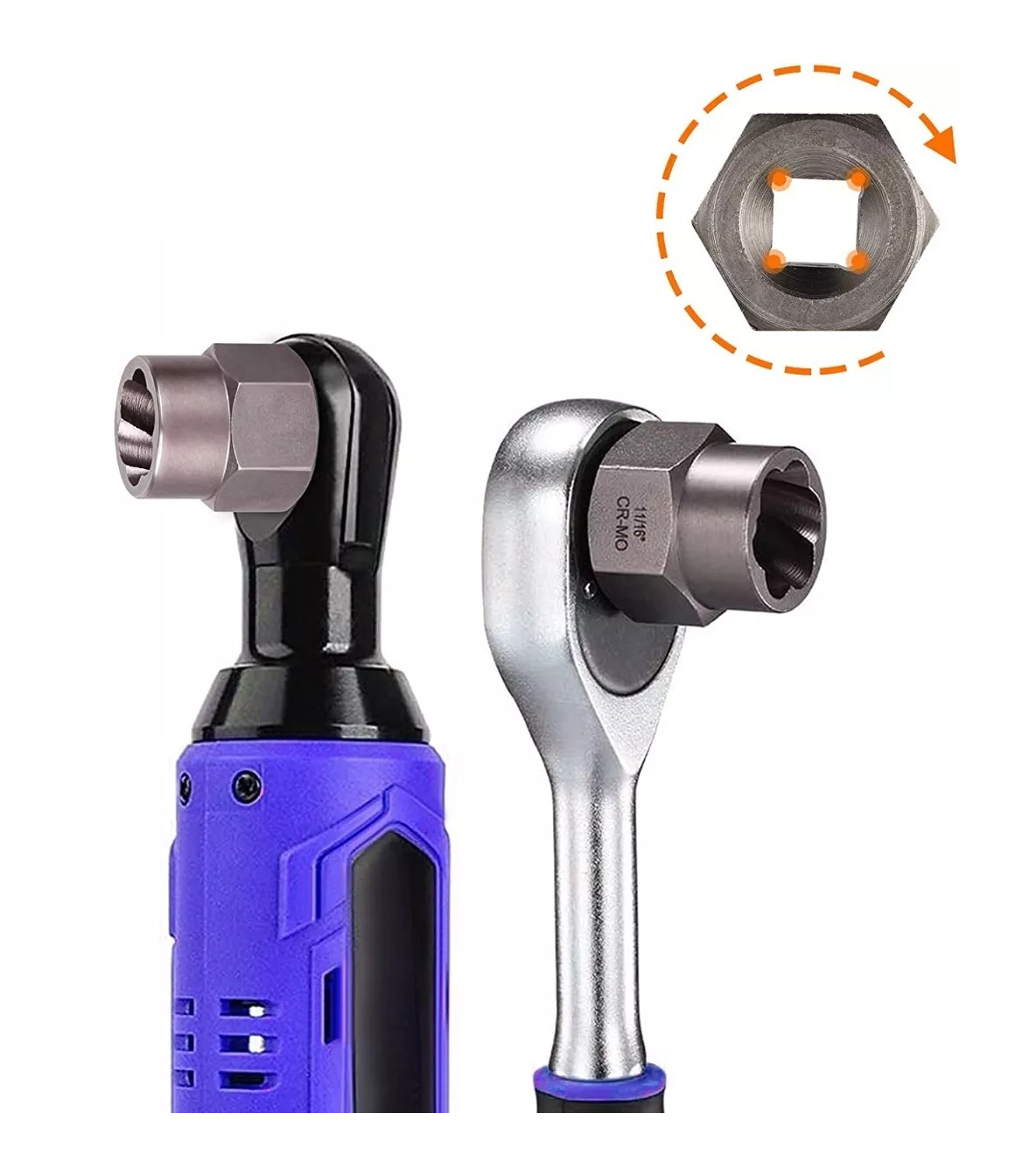 Foto 4 pulgar | Juego Extractor de Tornillos y Tuercas BELUG 18 Piezas Negro