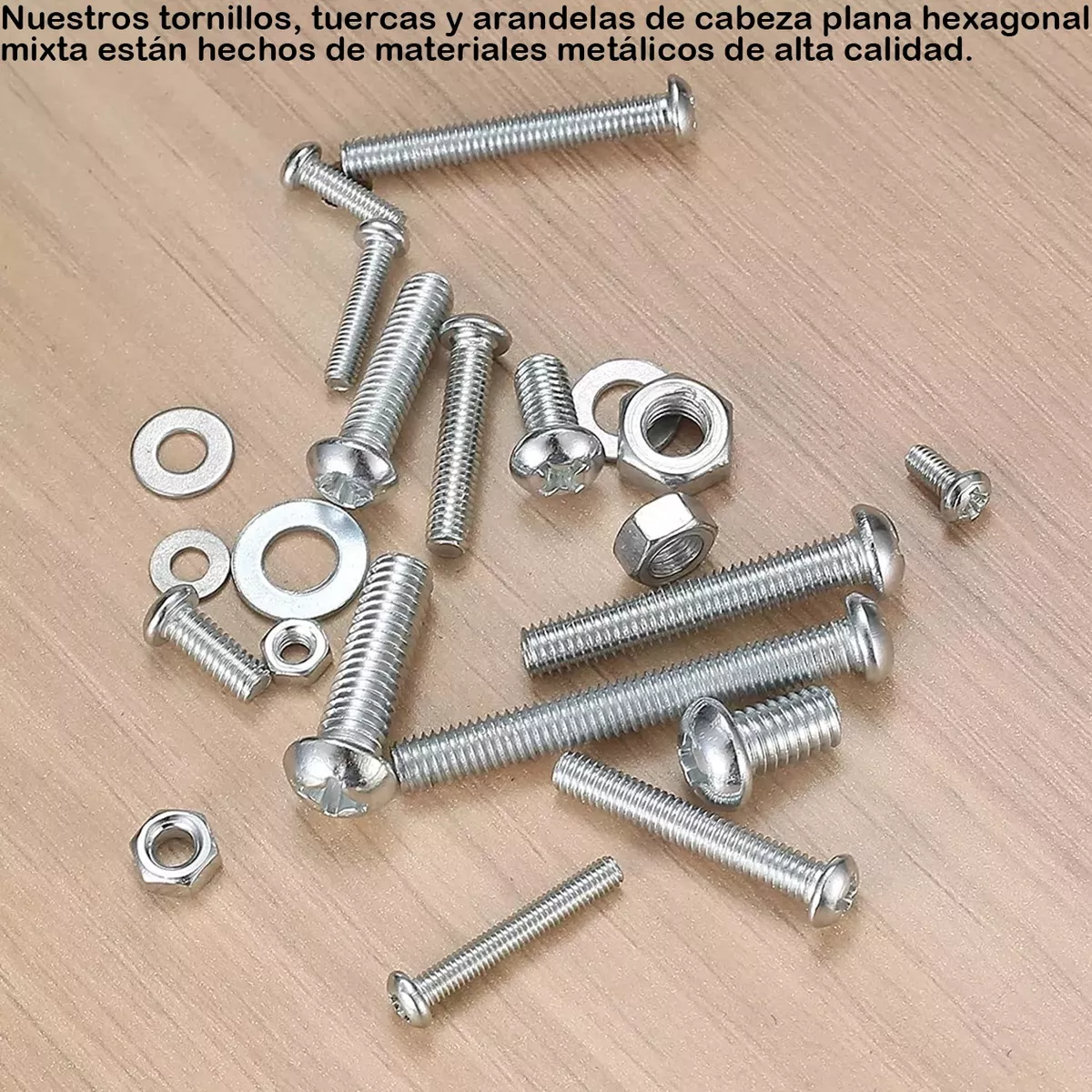 Foto 4 pulgar | Kit Surtido De 2224 Piezas De Tornillos, Pernos Y Tuercas Eo Safe Imports  Esi-17444 Plata