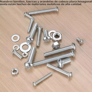 Foto 3 | Kit Surtido De 2224 Piezas De Tornillos, Pernos Y Tuercas Eo Safe Imports Esi-17444 Plata