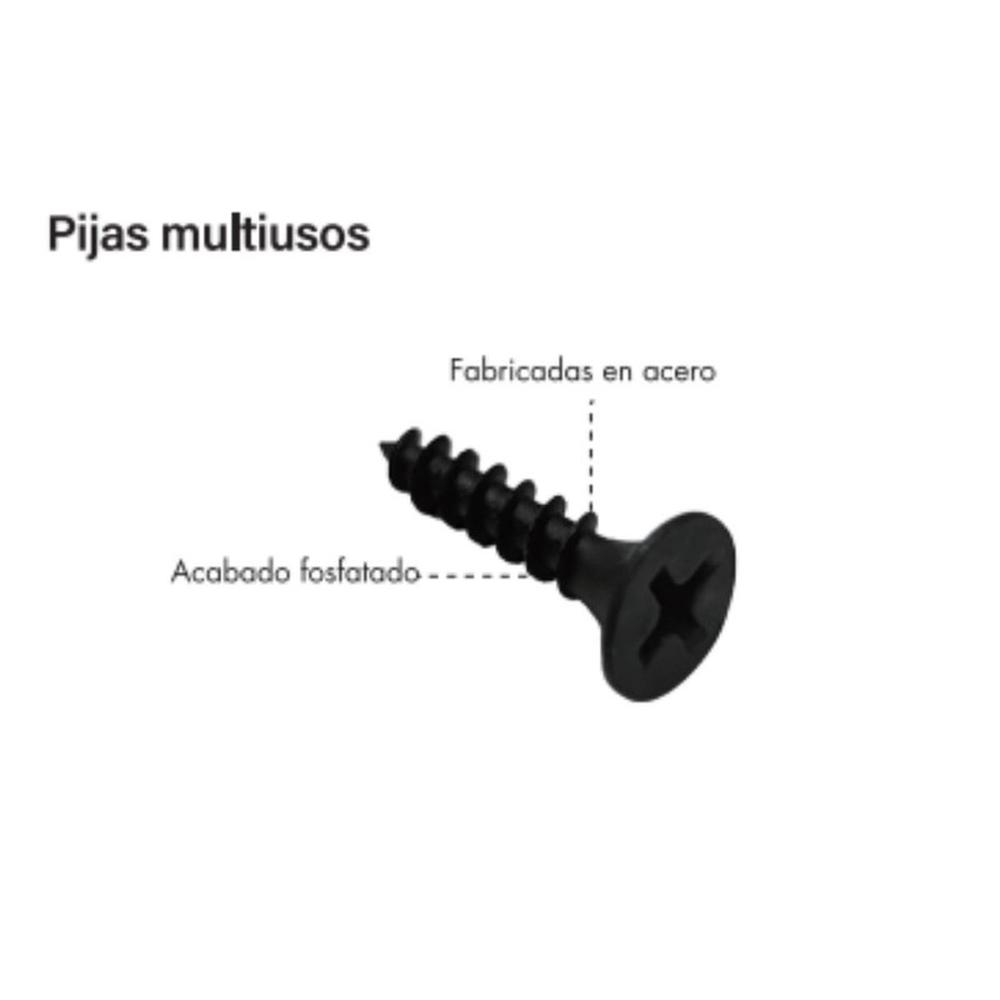 Foto 3 pulgar | Pijas Multiusos Fumetax #6 X 1 1/4'' SW-81450632 100 Piezas por Bolsa