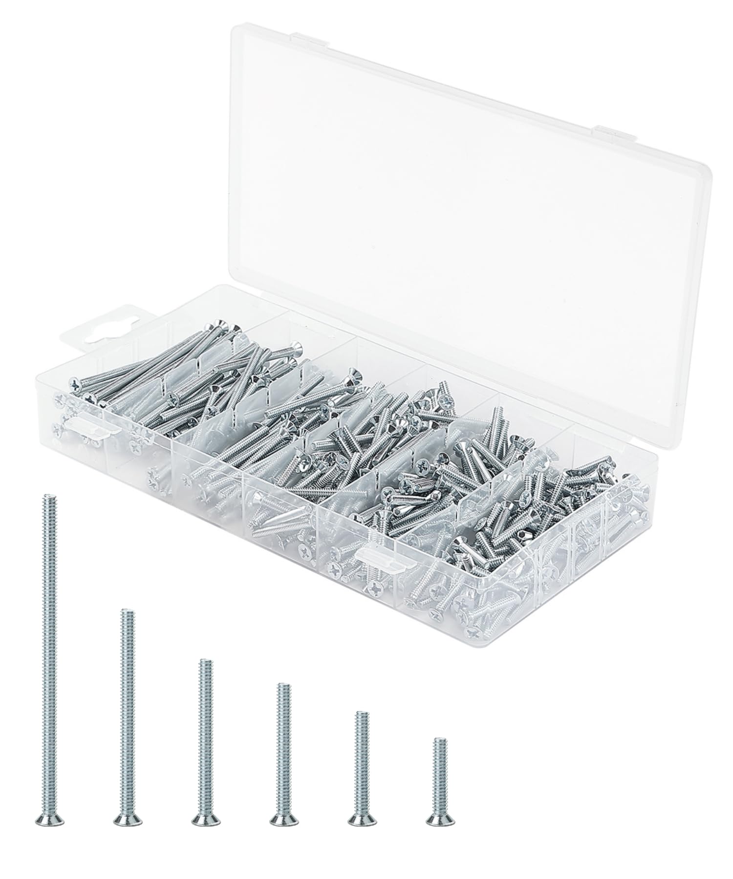 Foto 1 | Kit Surtido De Tornillos Para Máquinas Mr. Pen 370 Piezas #6 -32 - Venta Internacional.
