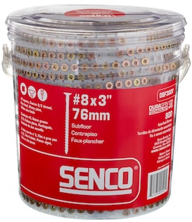 Foto 1 | Tornillo Senco Duraspin 08f300y #8 X 3 Pulgadas Madera A Madera 800 Quilates - Venta Internacional.