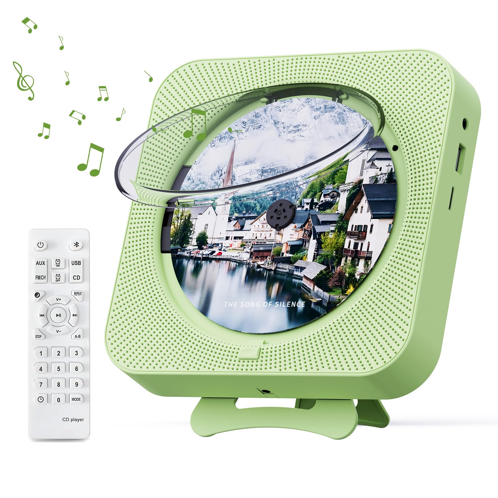 Reproductor de Cd Portátil Micocious con Bluetooth y Radio Fm - Venta Internacional $1,167