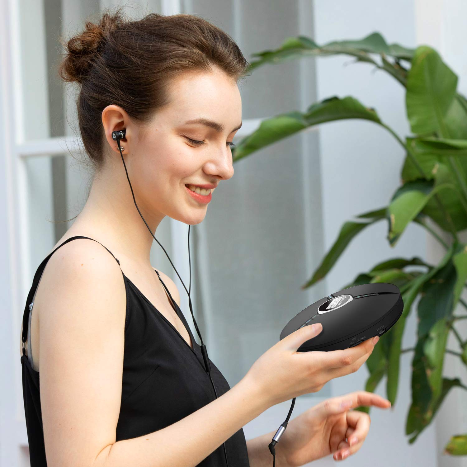 Foto 4 | Reproductor De Cd Klim Discoman Portátil Con Auriculares 2024 Negro - Venta Internacional.