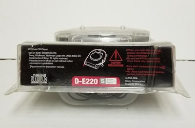 Foto 3 | Reproductor De Cd Sony Walkman D-e220 Espmax Con Adaptador Ac - Plateado/gris - Venta Internacional.