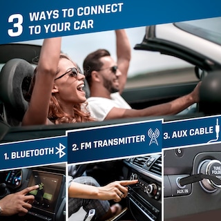 Foto 3 | Reproductor de CD Portátil Klim Journey con Auriculares Bluetooth - Venta Internacional