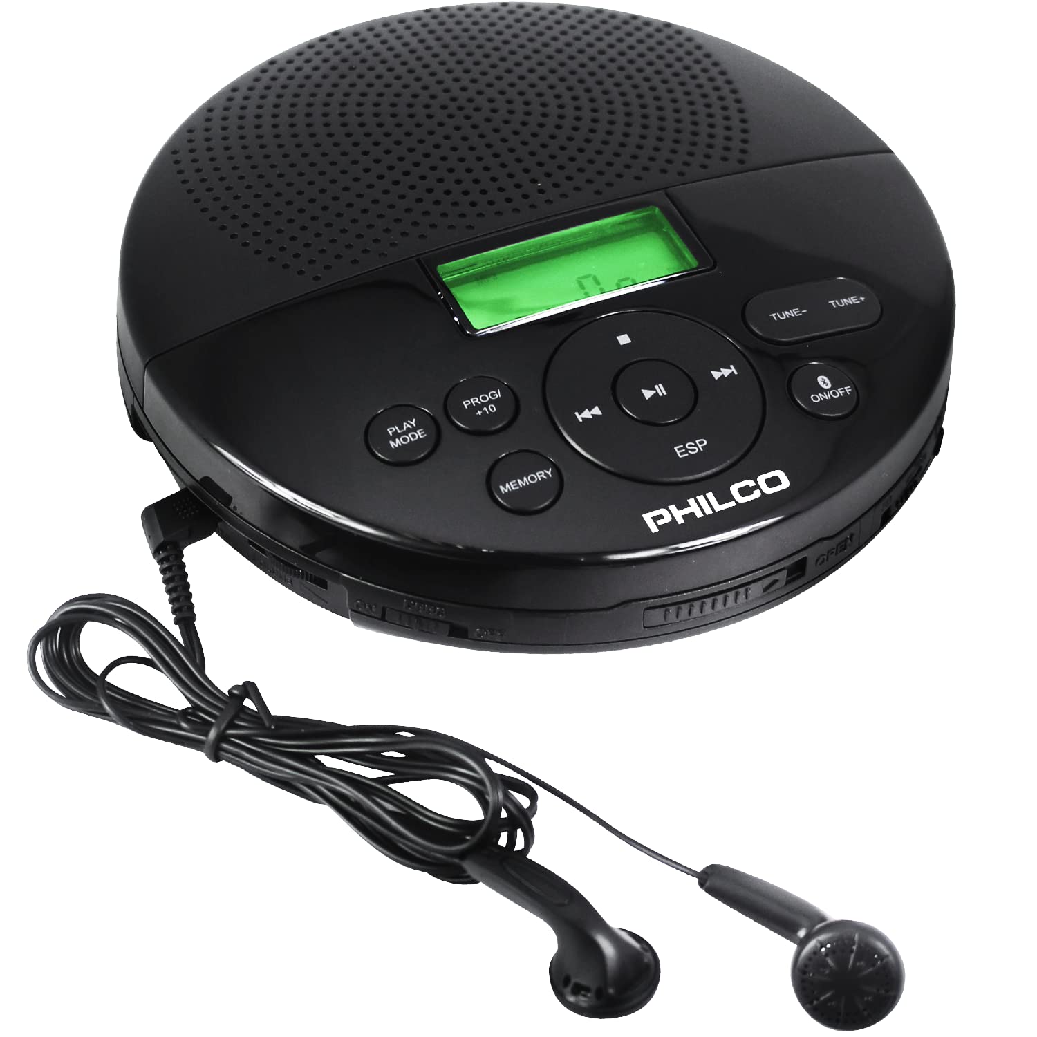 Reproductor De Cd Portátil Bluetooth Philco Con Radio Fm Y Auriculares - Venta Internacional.