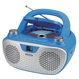 Foto 3 | Reproductor De Cd Estéreo Portátil Jensen Cd-485-bl 1w Con Am/fm - Venta Internacional.
