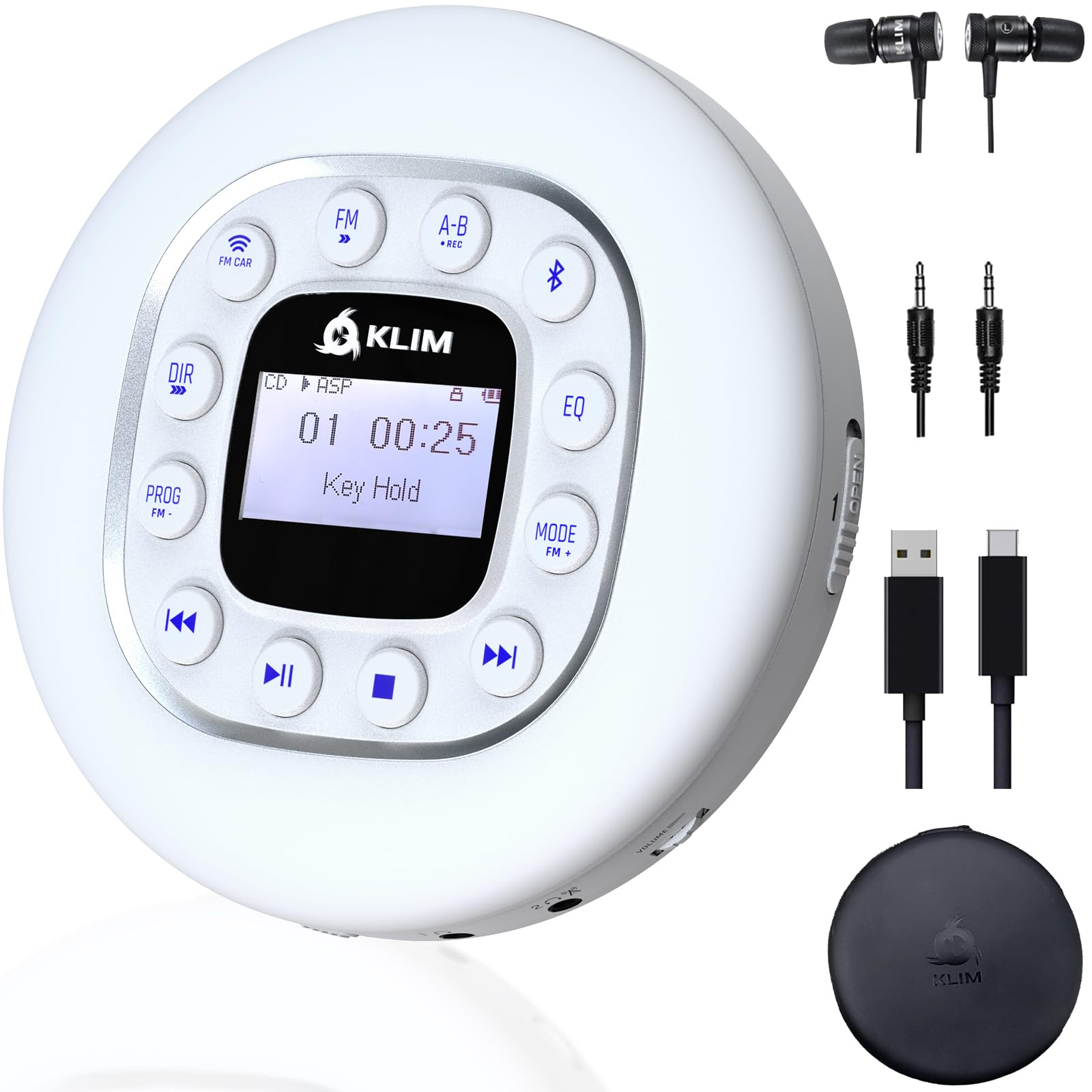 Foto 1 | Reproductor de CD Portátil Klim Journey - Venta Internacional