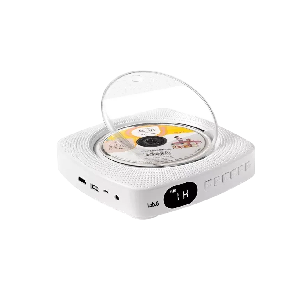 Foto 4 | Reproductor De Cd, Dvd Bluetooth Con Montaje En Pared Color Blanco