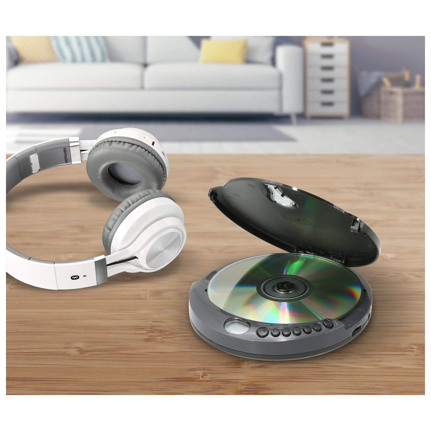 Foto 8 pulgar | Reproductor De Cd Portátil Gpx Pcb319b Con Bluetooth - Negro - Venta Internacional.
