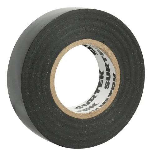 Foto 1 | Cinta Aislante Surtek Negra 19 mm x 9 m