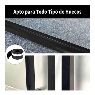 Foto 2 | Tira De Sellado A Prueba De Polvo A Prueba De Viento Belug 8 Metros Negro/blanco