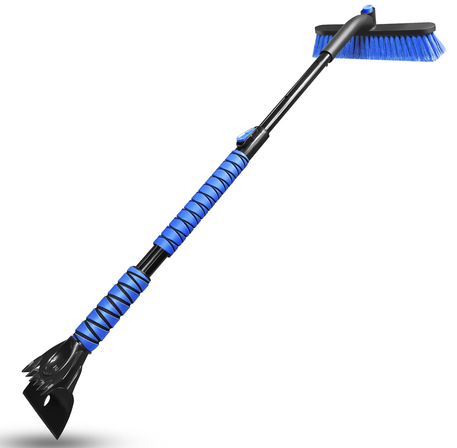 Snow Brush Heeya 112 Cm Con Raspador Para Parabrisas De Coche, Color Azul - Venta Internacional.