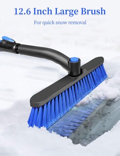 Foto 3 | Snow Brush Heeya 112 Cm Con Raspador Para Parabrisas De Coche, Color Azul - Venta Internacional.