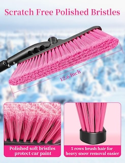 Foto 2 | Snow Brush Heeya Para Suv Con Rascador De Hielo 112 Cm Color Rosa - Venta Internacional.