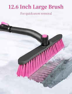 Foto 3 | Snow Brush Heeya Para Suv Con Rascador De Hielo 112 Cm Color Rosa - Venta Internacional.
