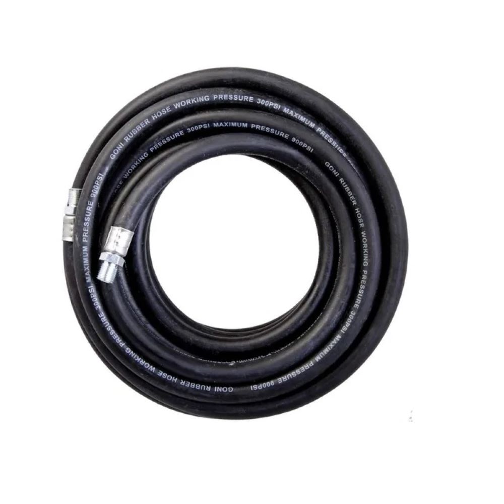 Manguera 10m Diámetro 3/8 Conexión 1/4 Acopl Macho 300psi Goni $2,317