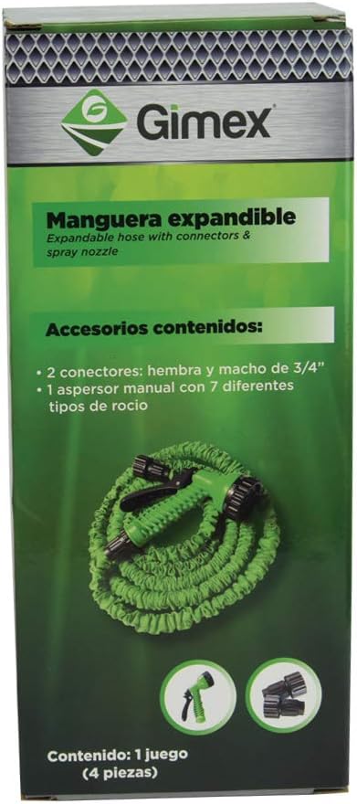 Foto 5 | Manguera Expandible 8.3-25.M Flexible color Verde