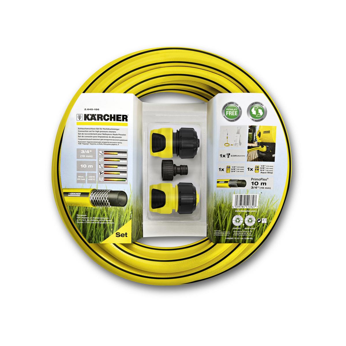 Kit de Manguera Karcher de Riego con Conectores