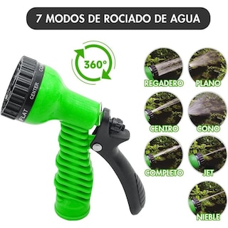 Foto 2 | Manguera Expansible Fumetax Con Pistola 15m Sw-99001008
