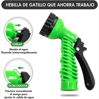 Foto 4 | Manguera Expansible Fumetax Con Pistola 15m Sw-99001008
