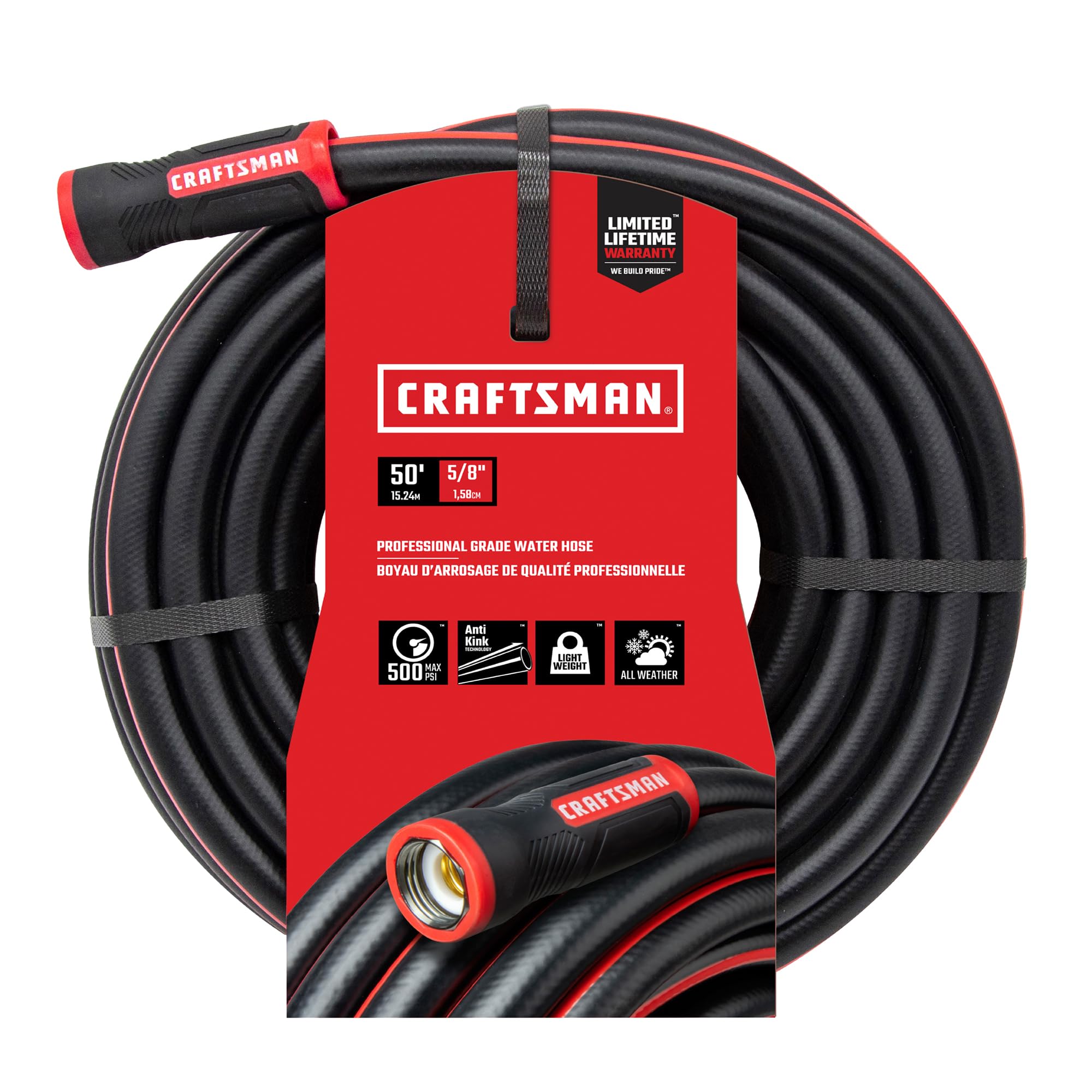 Foto 2 pulgar | Manguera De Jardín Craftsman Heavy Duty Professional De 15 Mm X 15 M - Venta Internacional.