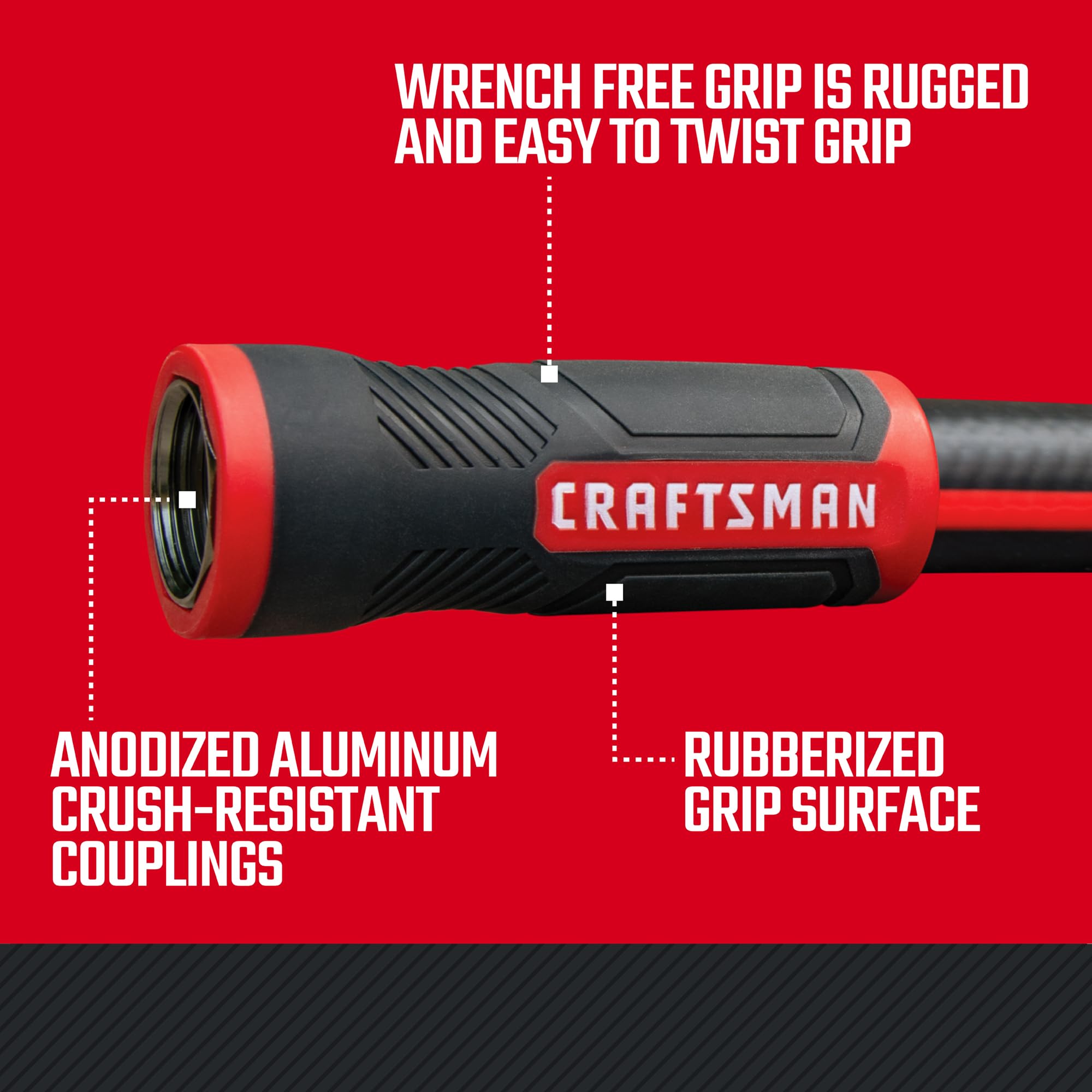 Foto 5 | Manguera De Jardín Craftsman Heavy Duty Professional De 15 Mm X 15 M - Venta Internacional.