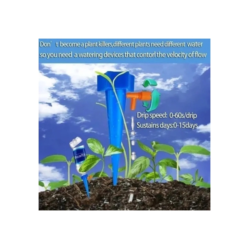 Foto 5 pulgar | 12 Estacas De Riego Por Goteo Para El Cultivo Ecológico De Plantas - Venta Internacional.