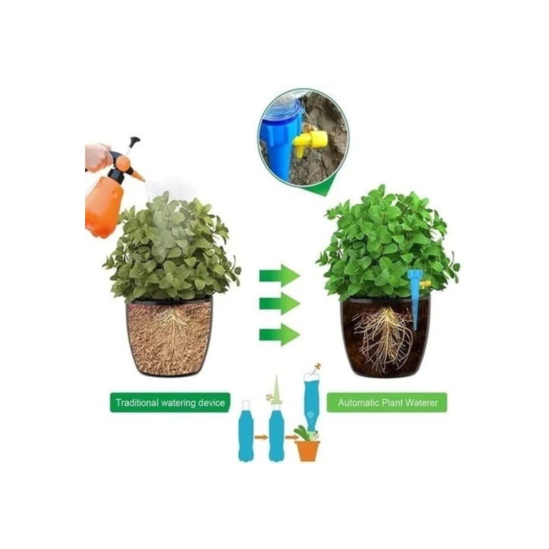 Foto 5 | 12 Estacas De Riego Por Goteo Para El Cultivo Ecológico De Plantas - Venta Internacional.