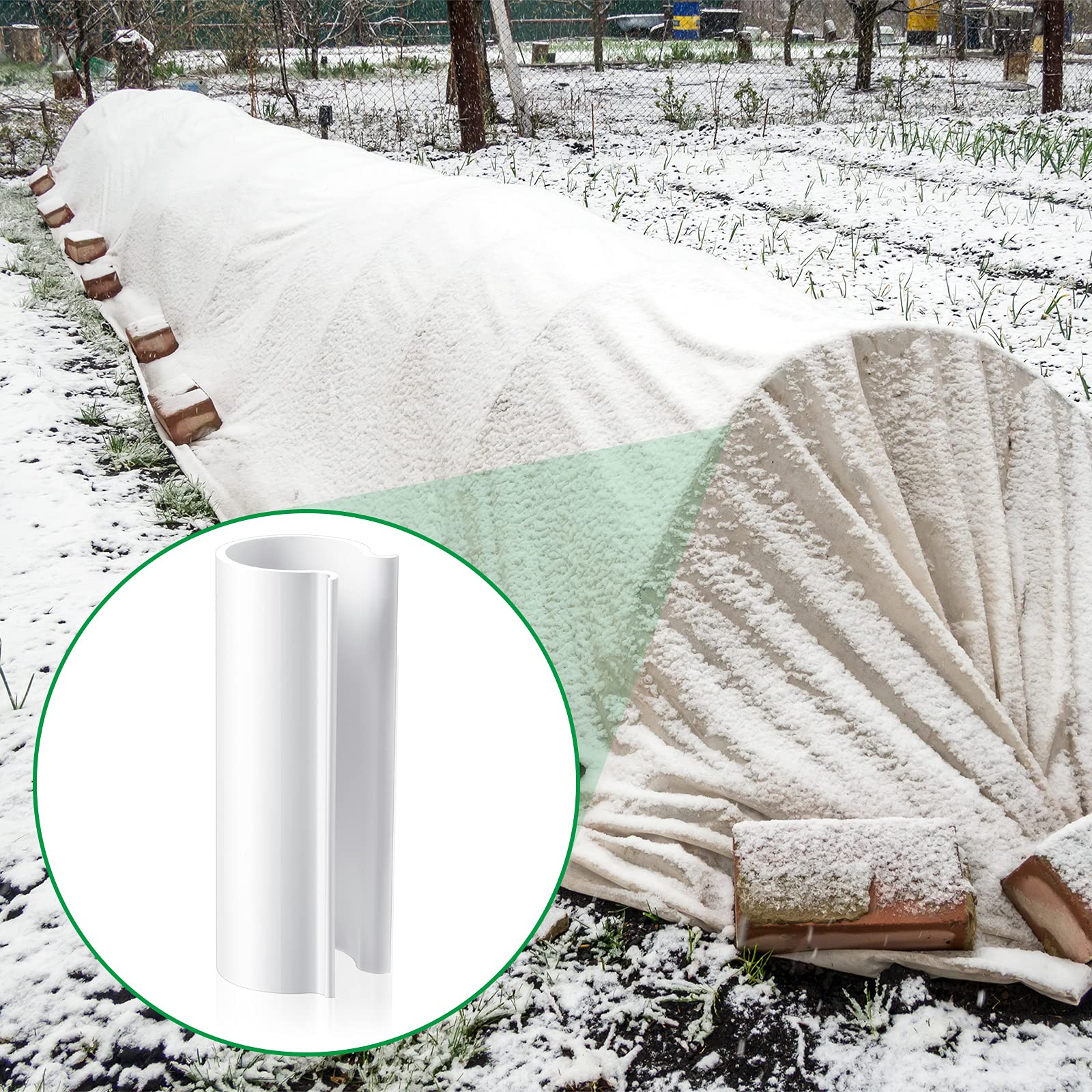 Foto 7 pulgar | Set De Abrazaderas Jetec Para Invernaderos De Tubos De Pvc, 32 Piezas - Venta Internacional.