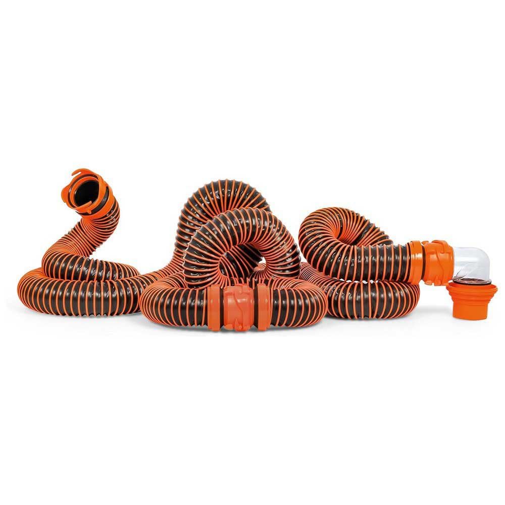 Kit De Mangueras De Alcantarillado Camco Rhinoextreme De 6 M Con Accesorios Tpe Tech - Venta Internacional.