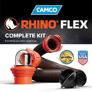 Foto 7 | Kit De Mangueras De Alcantarillado Camco Rhinoflex De 15 Pies Con Conector Transparente - Venta Internacional.