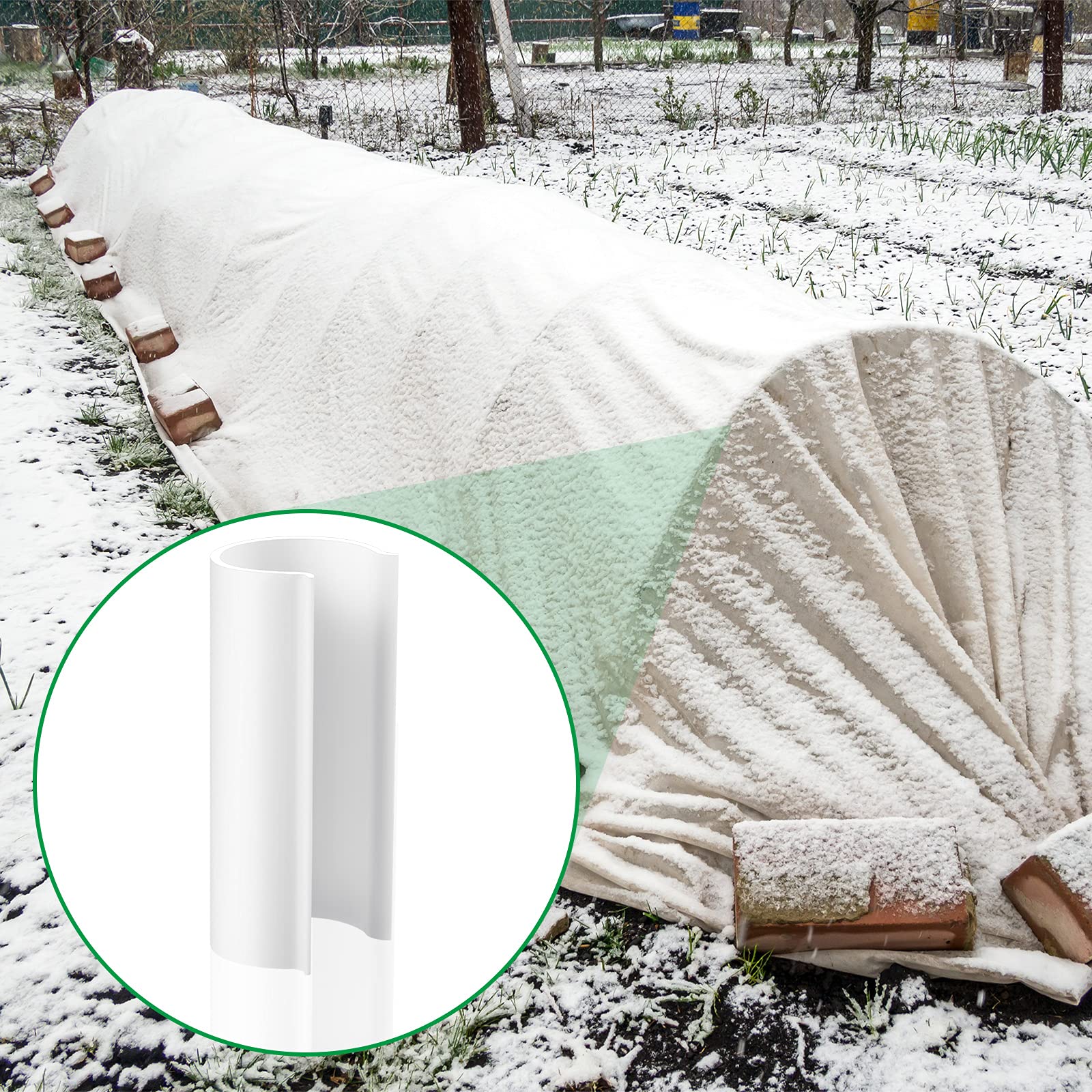 Foto 6 pulgar | Set De Abrazaderas Jetec Para Invernaderos De Tubos De Pvc, 32 Piezas - Venta Internacional.