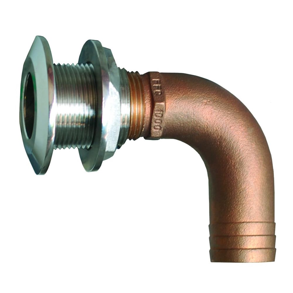 Foto 4 pulgar | Conexión De Manguera A Través Del Casco Groco 1-1/2 90 Grados - Venta Internacional.