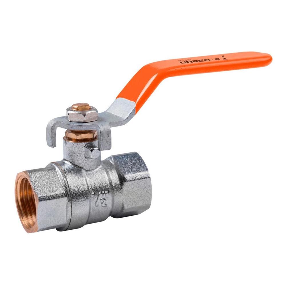 Válvula De Esfera Roscable 1 1/2'' Urrea 562.38 Latón