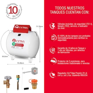 Foto 2 | Tanque Estacionario Cytsa 120 L
