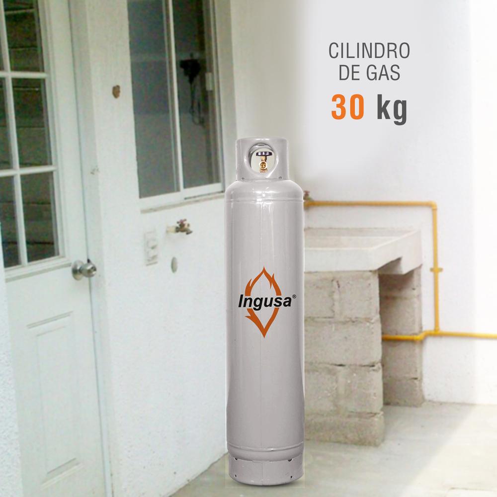 Foto 4 pulgar | Cilindro para Gas LP Ingusa PT30CIL_01 color Gris 30 kg